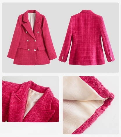 Brindille - Blazer Élégant en Tweed