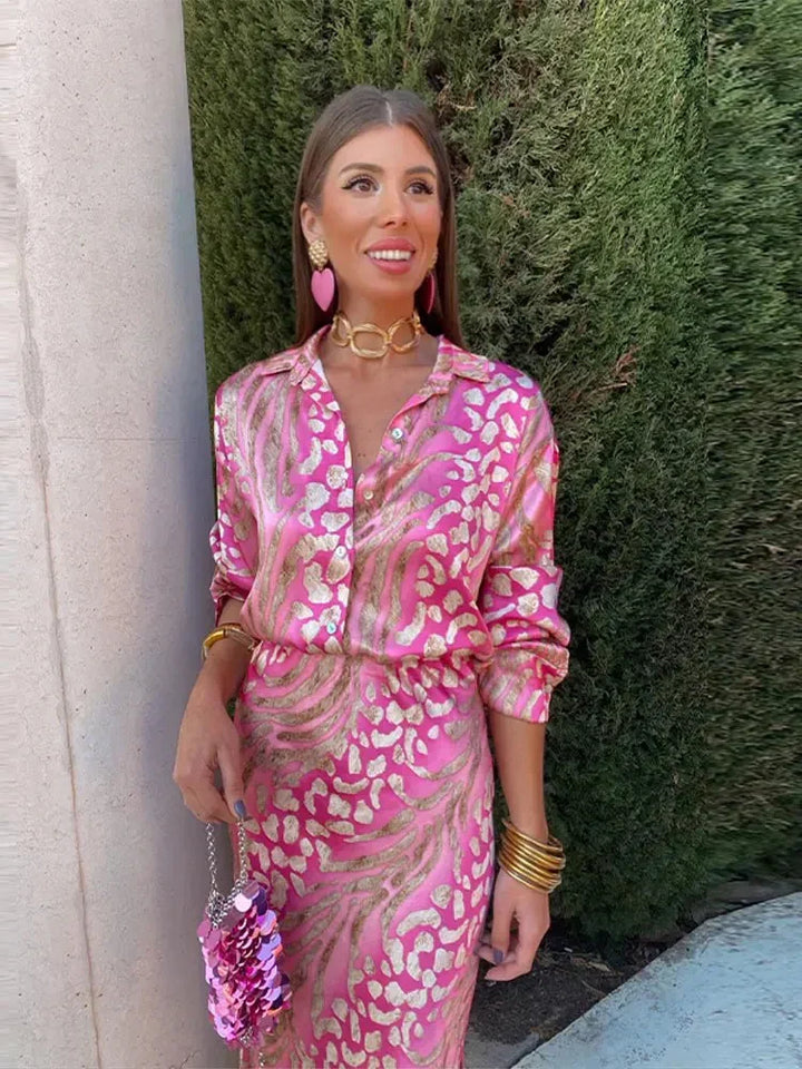 Hermine | Ensemble Élégant Femme | Tenue Estivale Raffinée & Polyvalente