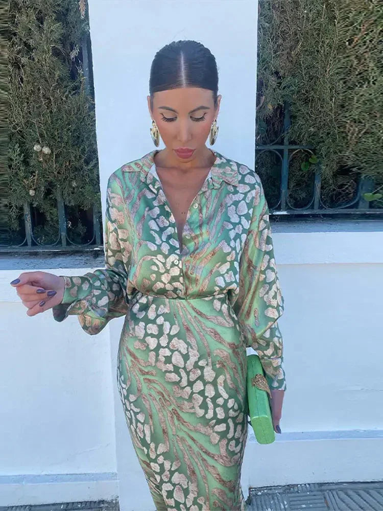 Hermine | Ensemble Élégant Femme | Tenue Estivale Raffinée & Polyvalente