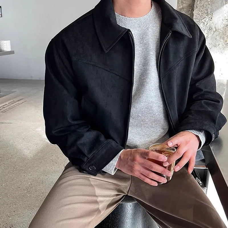 Émery | Manteau Cuir Homme Élégant