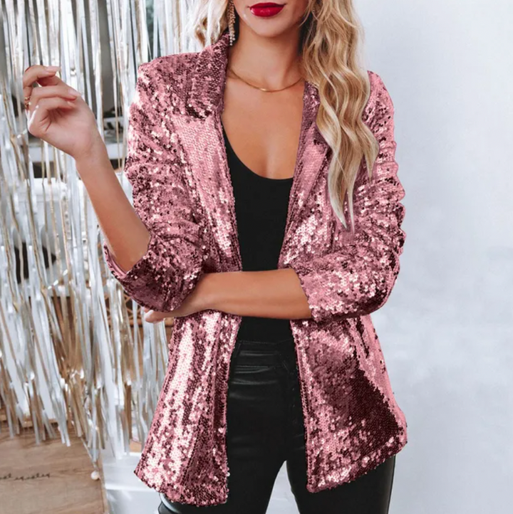 Étolie | Blazer Glamour Avec Paillettes