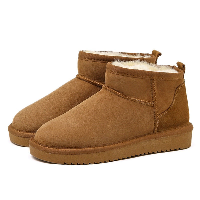Bottines Solène étanches pour femme, doublure chaude adaptée aux tenues hivernales polyvalentes.