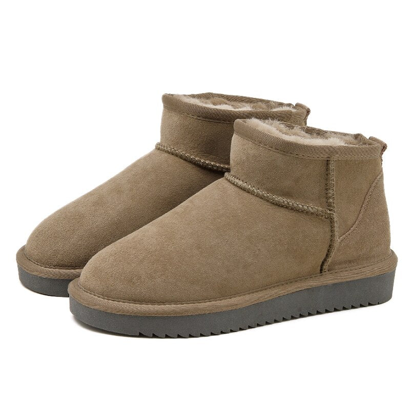 Bottines Solène étanches pour femme, doublure chaude adaptée aux tenues hivernales polyvalentes.