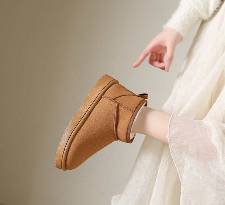 Bottines Solène étanches pour femme, doublure chaude adaptée aux tenues hivernales polyvalentes.