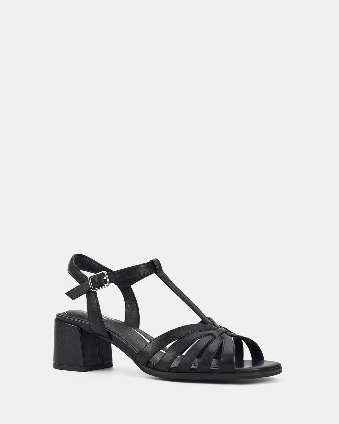 Sandales à bride cheville et talon bloc pour femmes - Tori. Design moderne avec des lanières croisées et un talon bloc confortable, idéal pour un style élégant et tendance. Parfaites pour compléter vos tenues estivales avec une touche de sophistication.