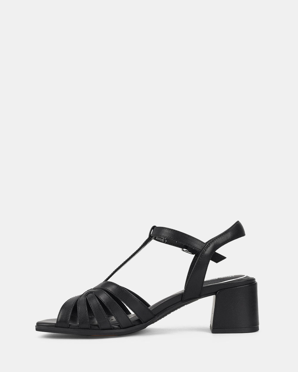 Sandales Tori à bride cheville et talon bloc pour femmes. Design moderne avec lanières croisées et talon bloc stable pour un look élégant et confortable, parfait pour les journées d'été.