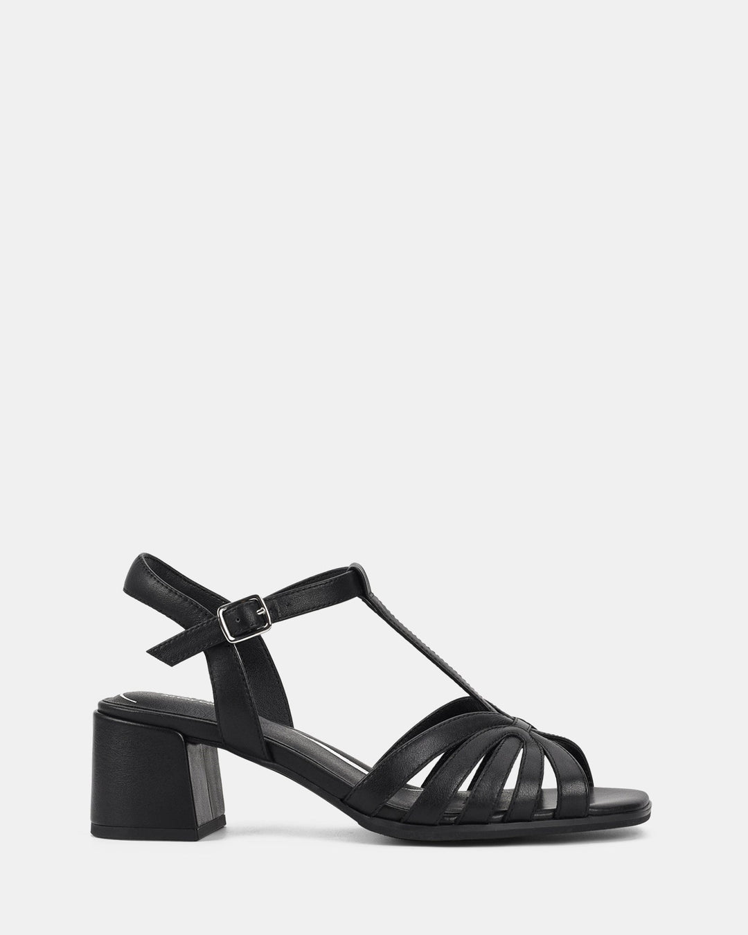 Sandales Tori à bride cheville et talon bloc pour femmes. Design moderne avec des lanières croisées en cuir et un talon bloc confortable, parfait pour ajouter une touche d'élégance et de soutien à vos tenues estivales.