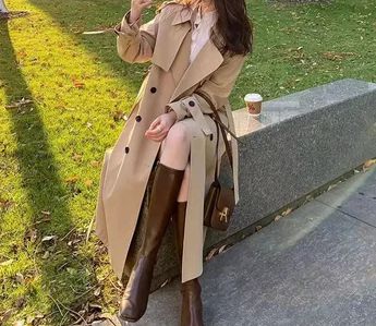 Yolanthe - Trench Élégant Pour Femmes