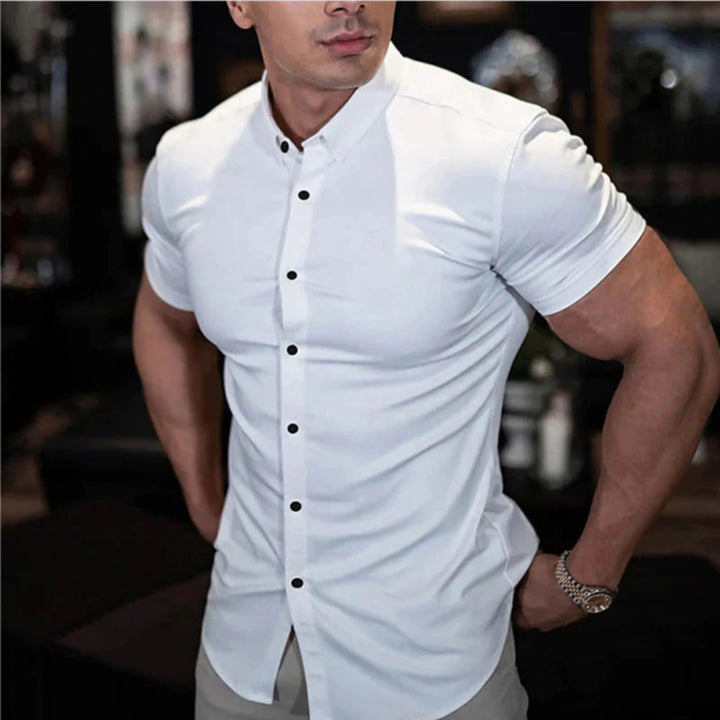 Hommes Chemise Décontractée | Manches Courtes