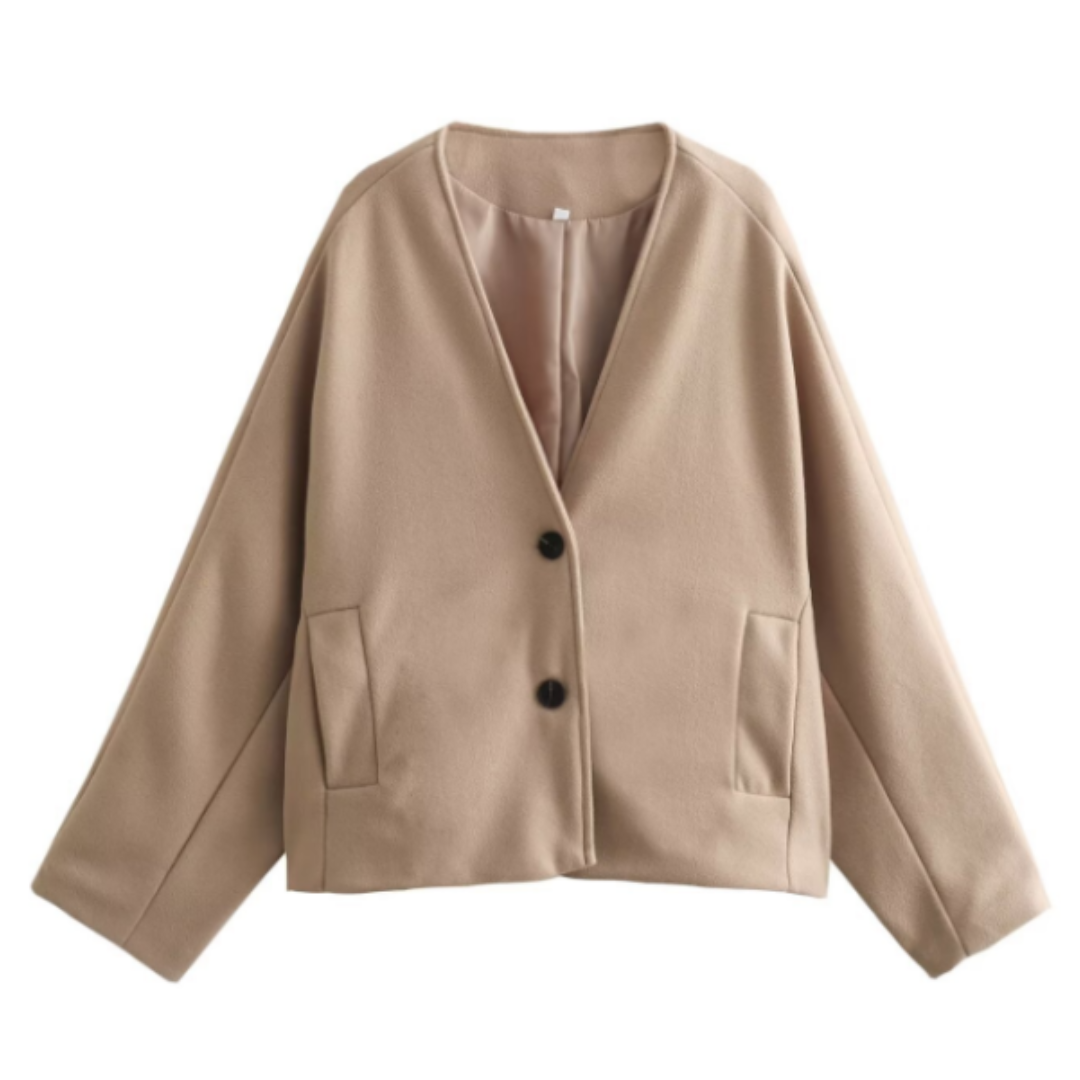 Daisy - Chemisier Manteau Col V