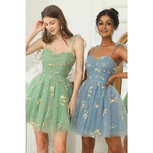 Femmes Robe de Bal | Tulle Brodé Premium