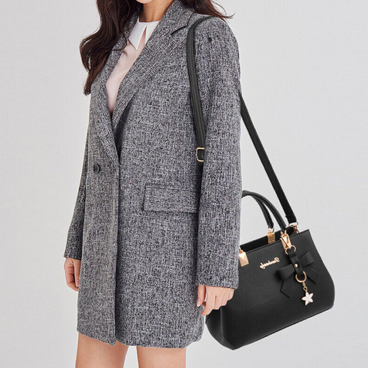 Sac Claudete élégant à bandoulière pour femme, ligne raffinée adaptée aux tenues polyvalentes.