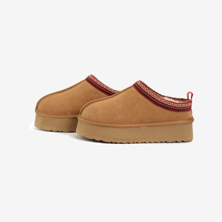 Euphrosine - Pantoufles Chic À Plateau