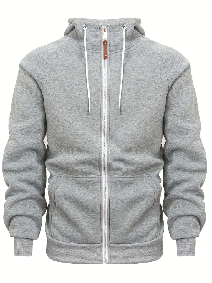 Fournier | Sweat pour Homme | Zippé, Décontracté & Polyvalent