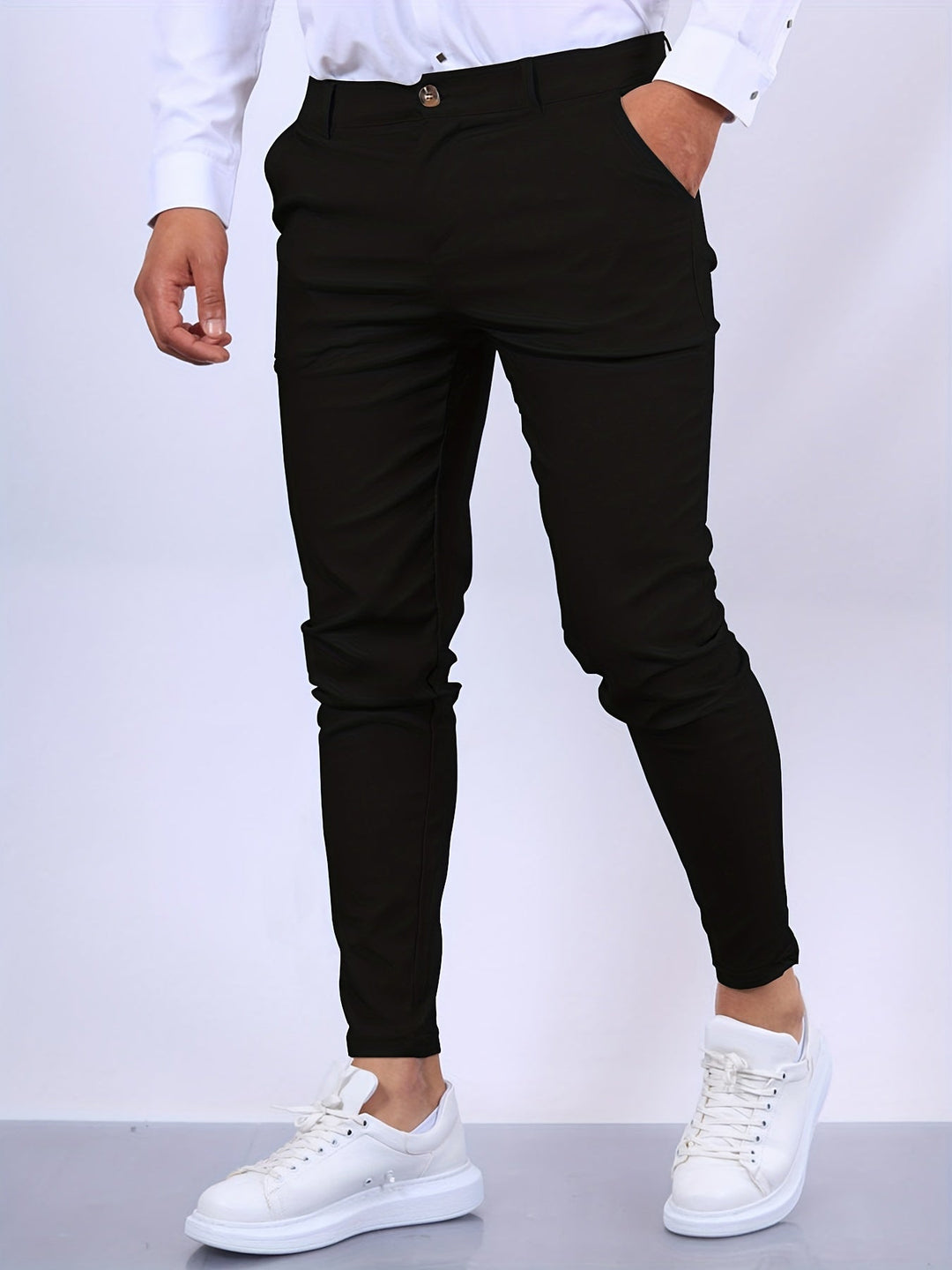 Hommes Pantalon Slim Fit | Design Moderne Chic