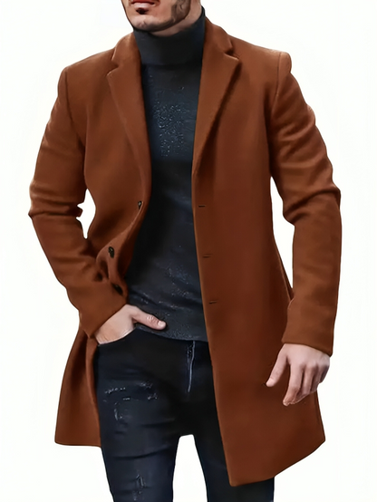 Domenicoe - Overcoat Tendance Pour Hommes