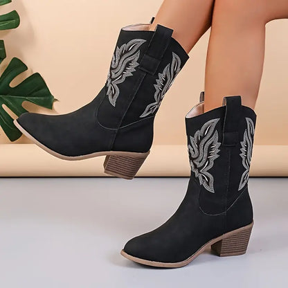 Calytrix - Bottines Western Pour Femmes