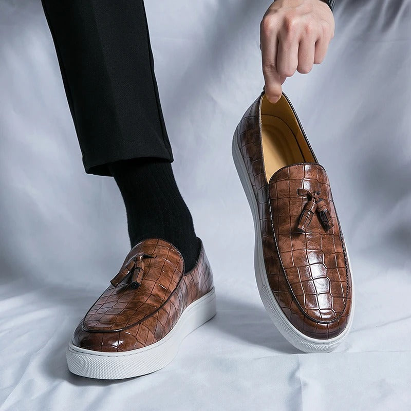 Gandolfo - Loafers En Cuir Italien