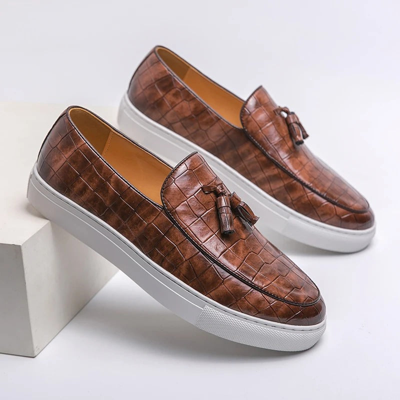 Gandolfo - Loafers En Cuir Italien