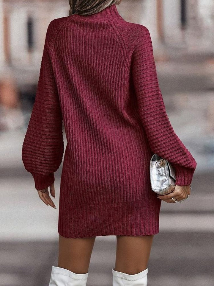 Dotties | Robe avec Col Roulé