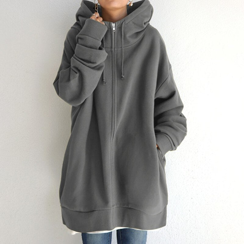 Lilou - Pull Hoodie D’hiver