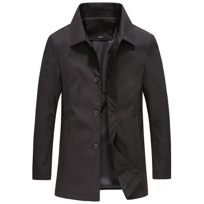 Framboisier - Veste Longue Coupe-Vent Homme