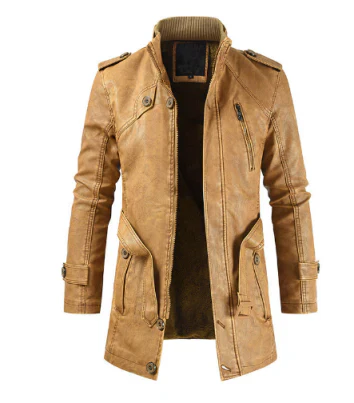 Didier-Jacques - Manteau Trench Cuir Élégant