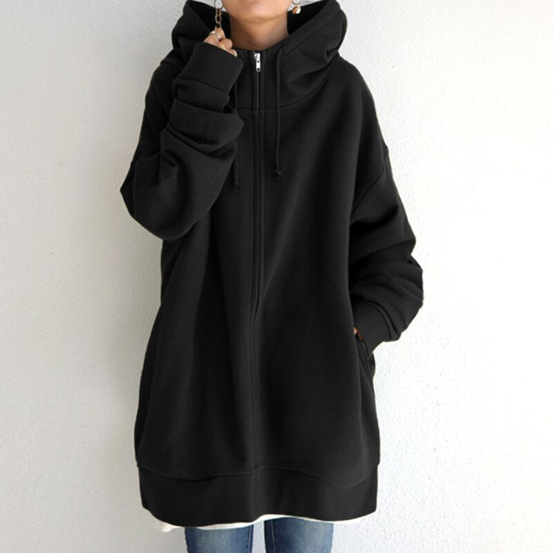 Lilou - Pull Hoodie D’hiver