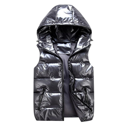 Dion - Gilet Puffer Avec Capuche