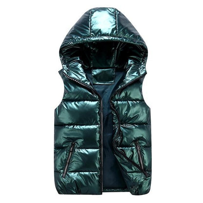 Dion - Gilet Puffer Avec Capuche